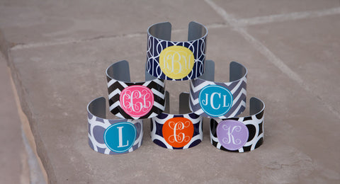 Monogrammed Cuff