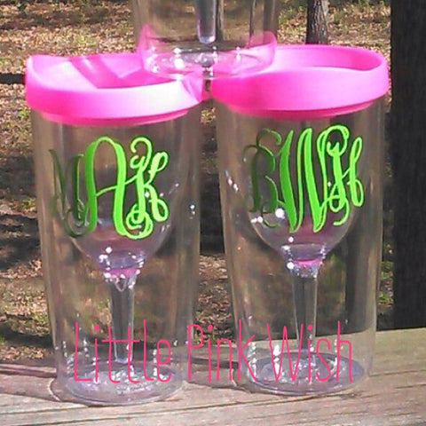 Monogrammed Vino2Go